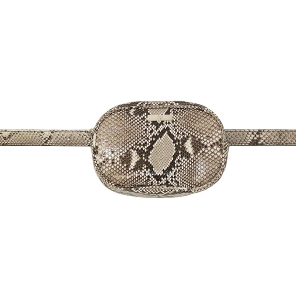 Avignon Fanny Pack, Natural Snake Skin
